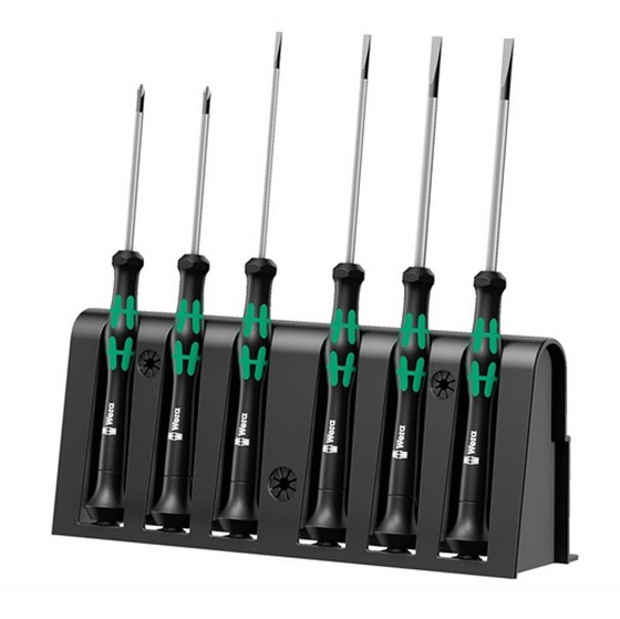 WERA 20356 A KRAFTFORM MICRO SCREWDRIVER SET SLPH 6PC