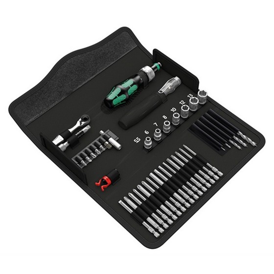 WERA KRAFTFORM KOMPAKT H 1 TOOL SET WOOD 41PC