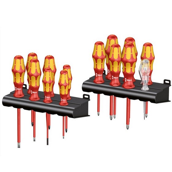 WERA KRAFTFORM PLUS BIG PACK 100 VDE LASERTIP SCREWDRIVER SET 14PC