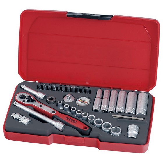 TENG TENT1436 36 PIECE SOCKET 14 INCH SQUARE DRIVE SET
