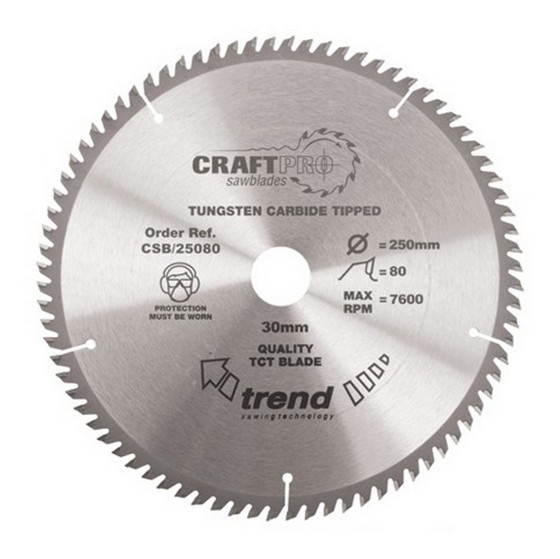 TREND CSB30072 CRAFT SAW BLADE 300MM X 72T X 30MM