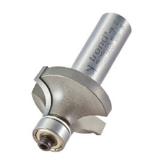 TREND 46140X12TC BEARING GUIDED OVOLO CUTTER 95MM RADIUS