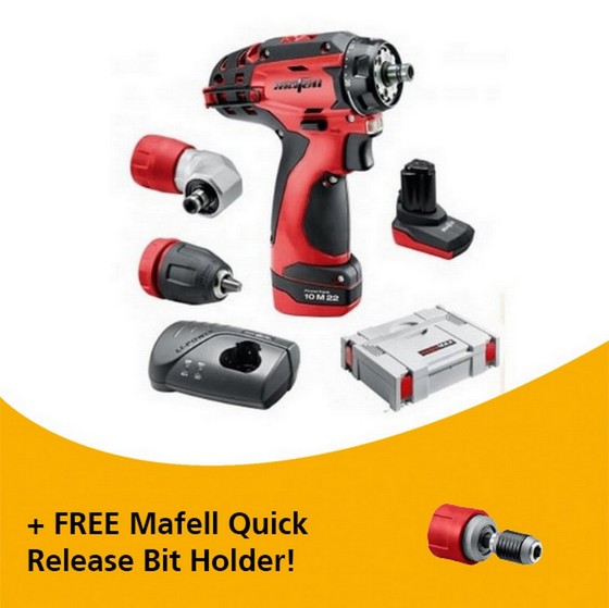 MAFELL 919921 A10 M 108V DRILL DRIVER KIT
