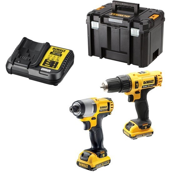 DEWALT DCK218D2T 108V TWIN PACK WITH 2X20AH LIION BATTERIES