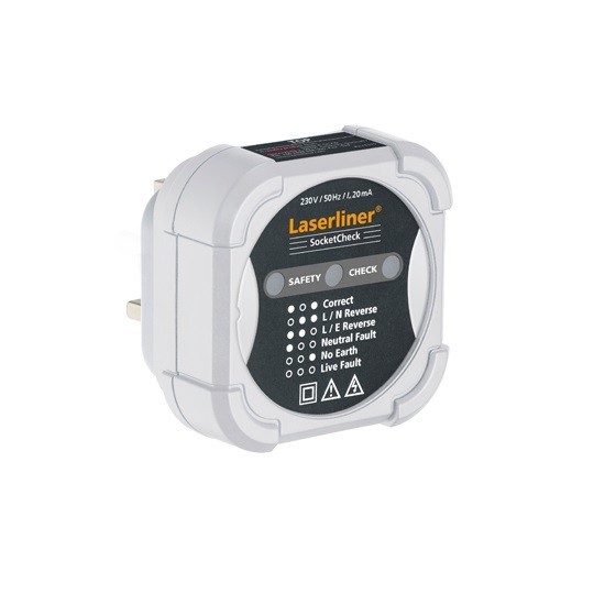 LASERLINER 083026A QUICK SOCKET WIRING TESTER