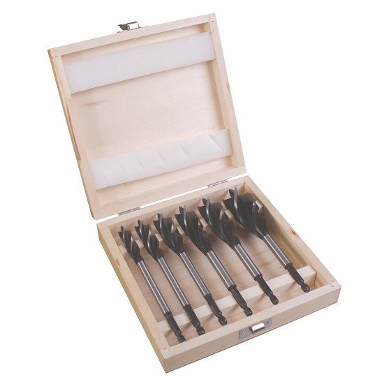 DART D4ABSET6 6 PIECE 4 WING AUGER WOOD BIT SET