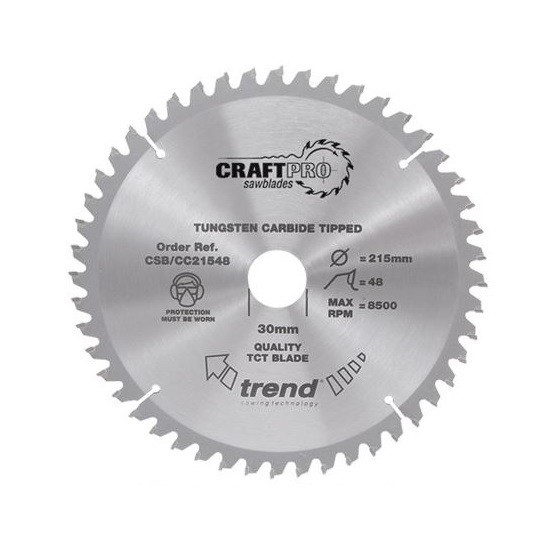 TREND CSBCC30542T MITRE SAW CROSSCUTTING TCT CIRCULAR SAW BLADE 42TX30X305MM