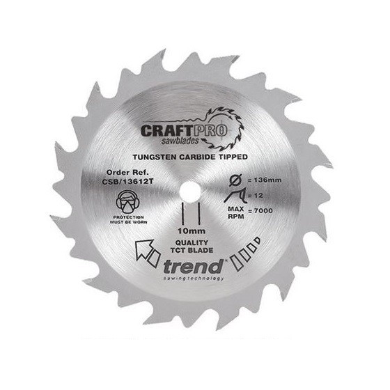 TREND CSB18424TA CRAFT SAW BLADE 184MMX24TX16 THIN