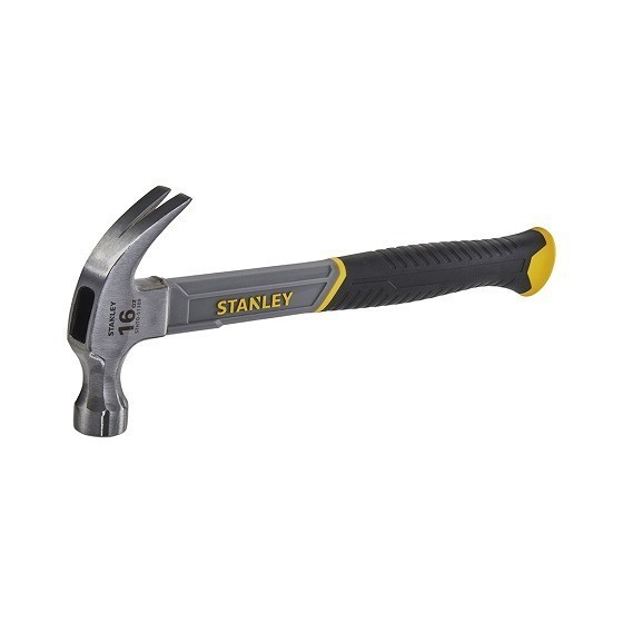 STANLEY STA051310 FIBREGLASS SHAFT CURVED CLAW HAMMER 20OZ