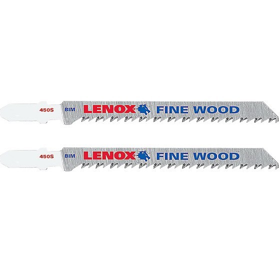 LENOX T20313BT450S Pack Of 2 BIMETAL TSHANK JIGSAW BLADES 10TPIX100MM