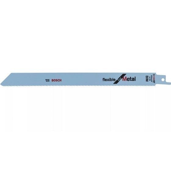 Bosch 2608656019 Pack Of 5 Flex Metal UniShank Saw Blades S1122 BF
