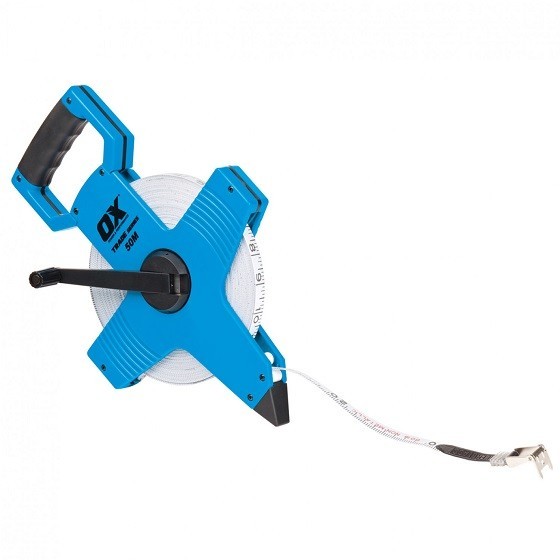 OX TRADE OPEN REEL TAPE MEASURE 30M