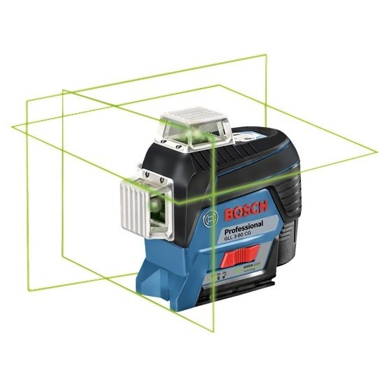 BOSCH GLL380CG 12V MULTILINE GREEN LASER WITH 1X 20AH LIION BATTERY