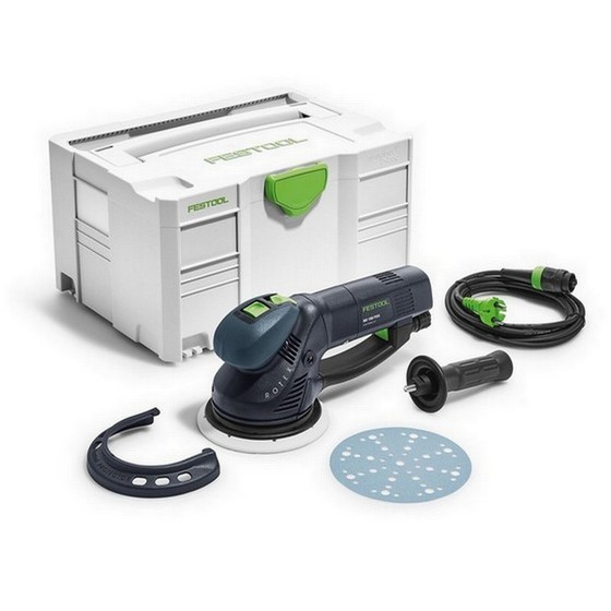FESTOOL 575072 ROTEX RO150 FEQPLUS SANDER AND POLISHER 240V SUPPLIED IN TLOC CASE