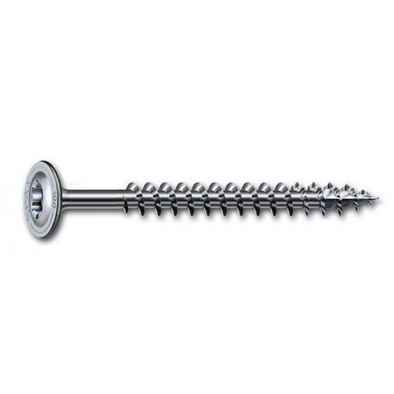 SPAX TSTAR WASHER HEAD SCREWS M8 X 100MM PACK OF 50