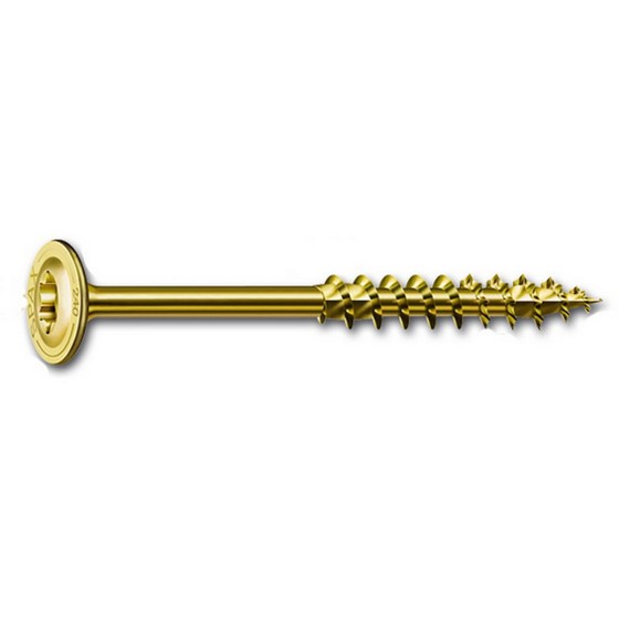 SPAX TSTAR WASHER HEAD SCREWS M10 X 80MM PACK OF 50
