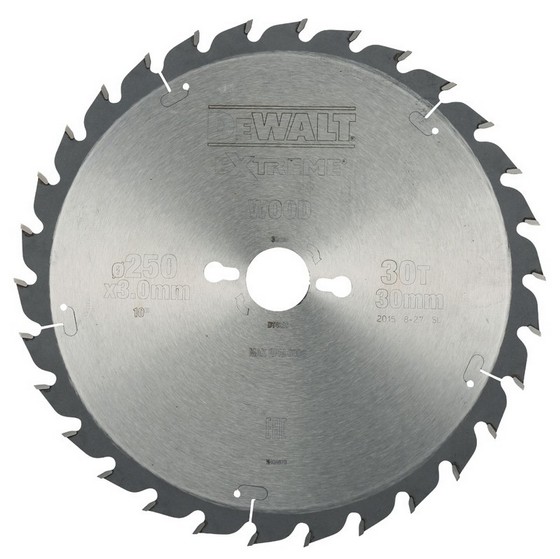 DEWALT DT4226QZ SERIES 40 SAW BLADE 250MM X 30MM X 30T