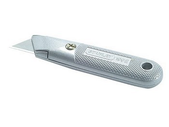 STANLEY STA210199 199E METAL TRIMMING KNIFE GREY