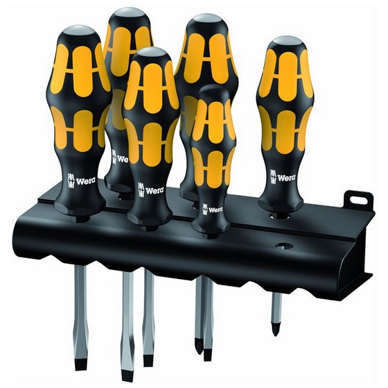 WERA 900 KRAFTFORM CHISELDRIVER SET 6 PC