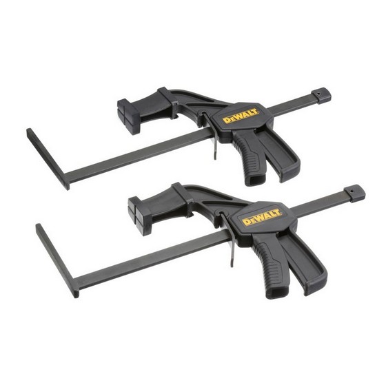DEWALT DWS5026XJ PAIR CLAMPS FOR USE WITH GUIDE RAIL