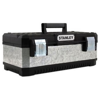 STANLEY STA195620 GALVANISED METAL PLASTIC TOOL BOX 26IN