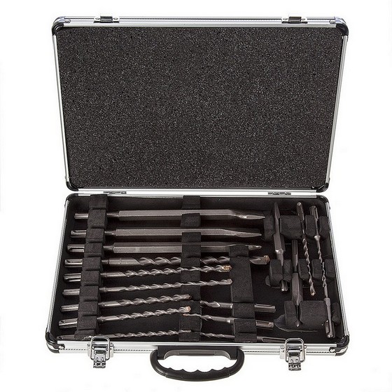 MAKITA D21200 17 PIECE SDS DRILL AND CHISEL SET