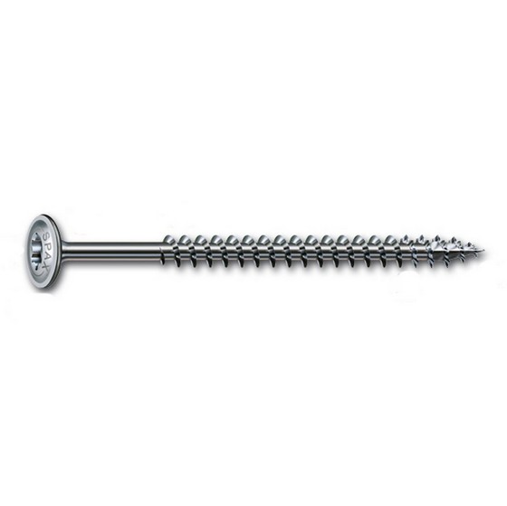 SPAX TSTAR WASHER HEAD SCREWS M6 X 80MM PACK OF 200