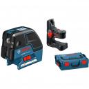 Bosch GCL25 Cross Line With 5 Point Laser in One Device BM1 Wall Mount LBoxx