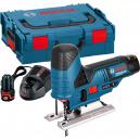 Bosch GST 108 VLI 108v Cordless Jigsaw with L Boxx and 2 Lithium Ion Batteries 2ah