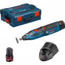 Bosch GRO 108 VLI 108v Cordless Multi Tool with Accessories L Boxx and 2 Lithium Ion Batteries 2ah
