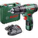 Bosch POWER4ALL PSB 108 LI2 108v Cordless 2 Speed Combi Drill with 1 Lithium Ion Battery 2ah