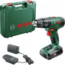 Bosch POWER4ALL PSB 1800 LI2 18v Cordless 2 Speed Combi Drill with 1 Lithium Ion Battery 15ah