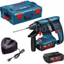 Bosch GBH 36 VEC 36v Cordless Brushless SDS Plus Hammer Drill with L Boxx and 2 Lithium Ion Batteries 2ah