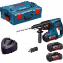 Bosch GBH 36 VFLI 36v Cordless SDS Plus Hammer Drill with Quick Change Chuck L Boxx and 3 Lithium Ion Batteries 4ah