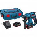 Bosch GBH 18 VEC 18v Cordless SDS Hammer Drill with L Boxx and 1 Lithium Ion Battery 4ah