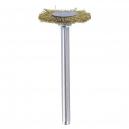 Dremel 19mm Wheel Shape Brass Brush Pack of 2
