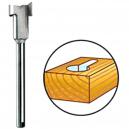 Dremel 655 8mm Keyhole Router Bit use with Dremel Router Attachment