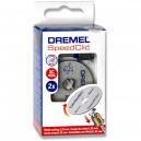 Dremel SC406 EZ SpeedClic 3 Piece Starter Set for Dremel Rotary Multi Tools
