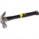 CK Anti Vibe Fibreglass Shaft Claw Hammer 454g 16oz