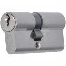 Kasp 45mm x 45mm Easifit Euro Double Door Cylinder Lock Nickel Plated