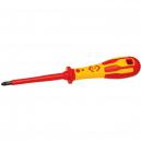 CK Dextro VDE Insulated PZ0 x 60mm Pozi Screwdriver