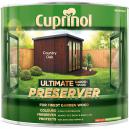 Cuprinol Ultimate Garden Exterior Wood Preserver Country Oak 1 Litre