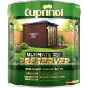 Cuprinol Ultimate Garden Exterior Wood Preserver Country Oak 4 Litres