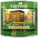 Cuprinol Ultimate Garden Exterior Wood Preserver Golden Oak 1 Litre