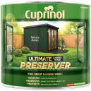 Cuprinol Ultimate Garden Exterior Wood Preserver Spruce Green 1 Litre