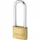 Abus 40mm 55 Series Basic Brass Padlock With 63mm Long Shackle Keyed Alike To Suite 5401