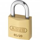 Abus 20mm 65 Series Compact Brass Padlock