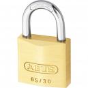 Abus 30mm 65 Series Compact Brass Padlock