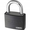 Abus 40mm T65AL Series Aluminium Padlock Black
