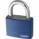 Abus 40mm T65AL Series Aluminium Padlock Blue
